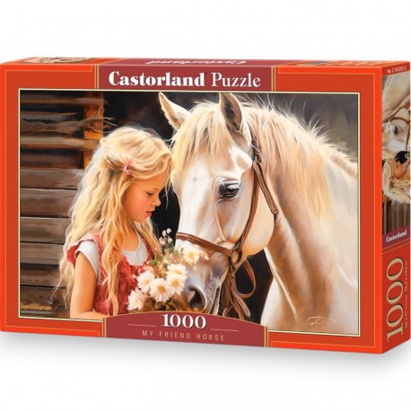 105205 CASTORLAND PUZZLE 1000 EL MÓJ PRZYJACIEL KOŃ