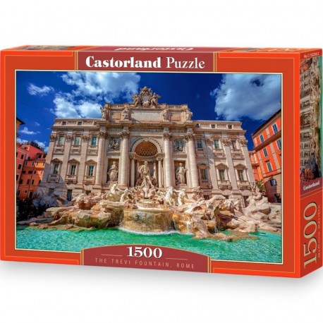 152230 CASTORLAND PUZZLE 1500 EL FONTANNA DI TREVI RZYM WŁOCHY