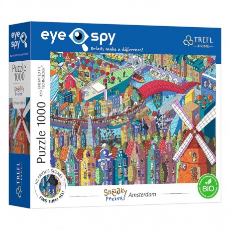 10708 TREFL PUZZLE 1000 el. NEW YORK - EYE-SPY, PRIME, UFT