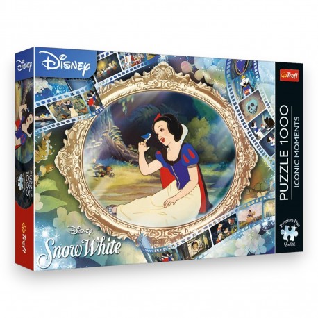 10833 TREFL PUZZLE 1000 el. KRÓLEWNA ŚNIEŻKA - ICONIC MOMENTS, PREMIUM PLUS QUALITY