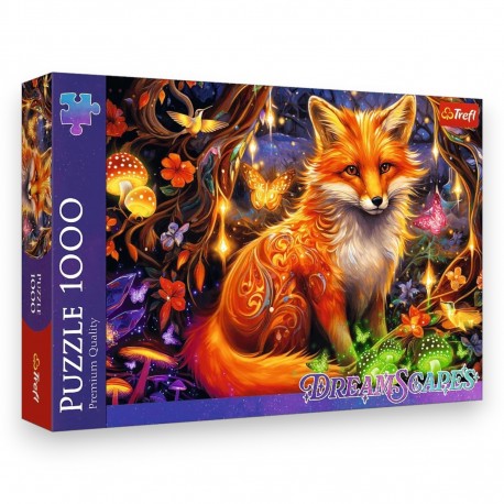 10932 TREFL PUZZLE 1000 el. BAŚNIOWY LIS, DREAMSCAPES, PREMIUM PLUS QUALITY