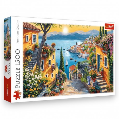 26216 TREFL PUZZLE 1500 EL. NADMORSKI WIDOK