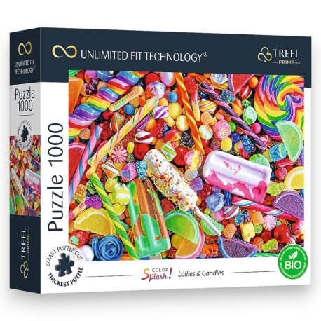 10701 TREFL PUZZLE 1000 el. LODY I CUKIERKI, PRIME, UFT