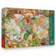 12077 TREFL PUZZLE 1000 el. ANTYCZNA MAPA ŚWIATA, TEA TIME, PREMIUM PLUS QUALITY