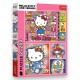 13336 TREFL PUZZLE 2x200 el. HELLO KITTY I PRZYJACIELE