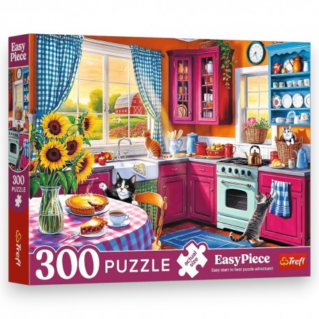 23102 TREFL PUZZLE 300 EL. PORANEK W KUCHNI, EASYPIECE