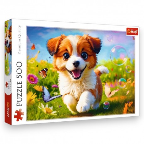 37524 TREFL PUZZLE 500 EL. WESOŁY PIESEK
