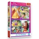 34440 TREFL PUZZLE 2x 70 EL. KSIĘŻNICZKI, BAJKOWE DNI
