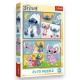 34444 TREFL PUZZLE 2x 70 EL. LILO&STITCH, ZE STITCHEM NIE MA NUDY