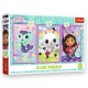 34876 TREFL PUZZLE 3x 50 EL. KOCI DOMEK GABI, POZNAJCIE GABBY I KOTKI