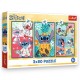 34885 TREFL PUZZLE 3x80 EL. LILO&STITCH, ŚWIAT STITCHA