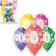 321913 BALONY CYFRA 0 13" 5 SZTUK GODAN