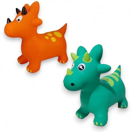 635737 DINO GUMOWY SKOCZEK DO SKAKANIA SKOCZEK BEST MS TOYS