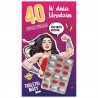 699487 KARNET W DNIU URODZIN, 40, SUPER WOMEN, TABLETKI, ARMIN STYLE
