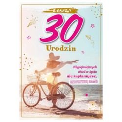 696868 KARNET Z OKAZJI 30 URODZIN, ARMIN STYLE