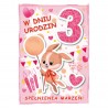792292 KARNET W DNIU URODZIN, 3, SPEŁNIENIA MARZEŃ, KRÓLIK Z BALONEM, ARMIN STYLE