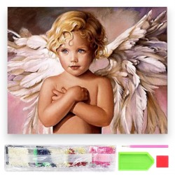 788108 DIAMENTOWA MOZAIKA 40x30 KRAJOBRAZ GÓRSKI, LATO