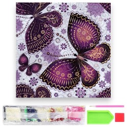 064127 DIAMENTOWA MOZAIKA 40x30 KOLOROWE OKO