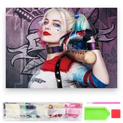 785510 DIAMENTOWA MOZAIKA 40x30 HARLEY QUINN