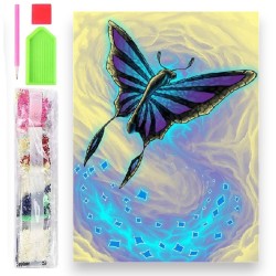 785534 DIAMENTOWA MOZAIKA 40x30 NIEBIESKI KUCYK