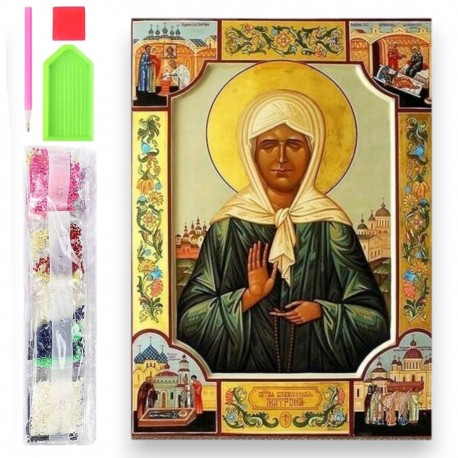 785534 DIAMENTOWA MOZAIKA 40x30 NIEBIESKI KUCYK