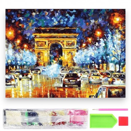 785534 DIAMENTOWA MOZAIKA 40x30 NIEBIESKI KUCYK