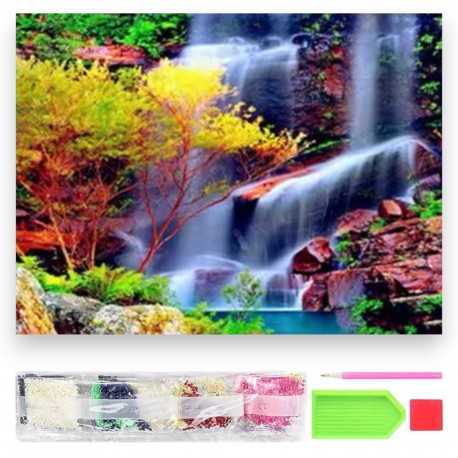 785534 DIAMENTOWA MOZAIKA 40x30 NIEBIESKI KUCYK