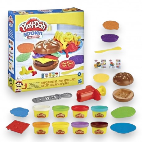 985500 CIASTOLINA PLAY-DOH BURGER I FRYTKI HASBRO M&Z