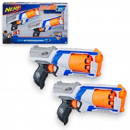 317998 NERF N-STRIKE ELITE 2X STRONGARM B8995 HASBRO M&Z
