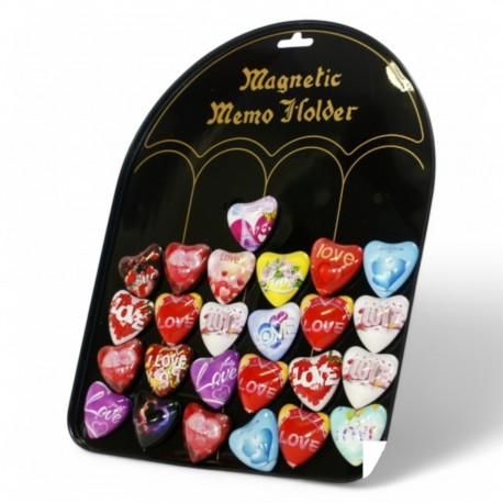 593859 MAGNESY SERCE MIX WZORÓW 3,5 CM MIDEX