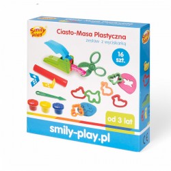 852153 SMILY PLAY CIASTO-MASA Z WYCISKARKĄ