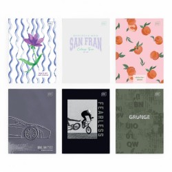 367006 ZESZYT W LINIĘ A5 60 MIX INTERDRUK