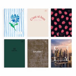 367020 ZESZYT W LINIĘ A5 80 MIX INTERDRUK