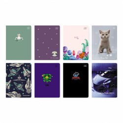 213198 ZESZYT W KRATKĘ A5 32 MIX INTERDRUK