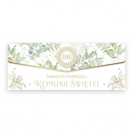 794647 KARNET PAMIĄTKA PIERWSZEJ KOMUNII ŚWIĘTEJ, LUX, ARMIN STYLE