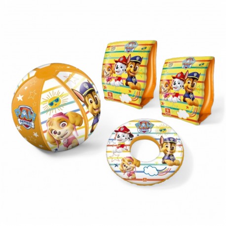169597 ZESTAW DO PŁYWANIA RĘKAWKI KOŁO PIŁKA PSI PATROL ARTYK