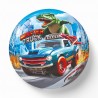 132657 PIŁKA GUMOWA MONSTER TRUCK 23 CM BEST MS TOYS