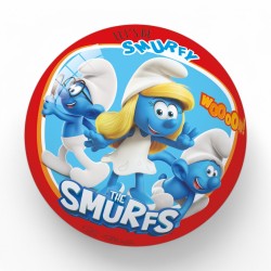 132831 PIŁKA GUMOWA SMERFY 23 CM BEST MS TOYS