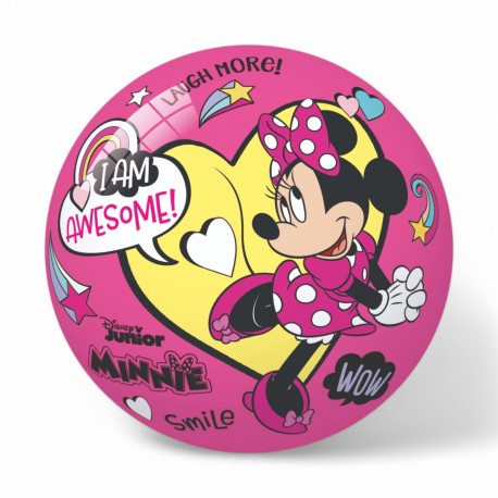 131445 PIŁKA GUMOWA MYSZKA MINNIE 14 CM BEST MS TOYS