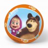 132800 MINI PIŁKA GUMOWA MASZA I NIEDŹWIEDŹ 14 CM BEST MS TOYS
