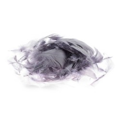 682765 PIÓRKA DEKORACYJNE SZARY 7 cm BREWIS