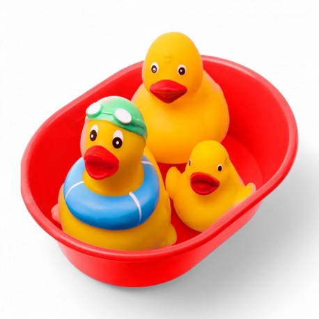 025A TULLO ZABAWKA ZWIERZĄTKA DO KĄPIELI W WANIENCE 3 SZT.