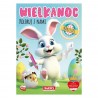 668989 WIELKANOC, KOLORUJ Z NAMI, KOLOROWANKA Z NAKLEJKAMI MARTEL