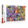 37527 TREFL PUZZLE 500 EL. KOCI ALFABET