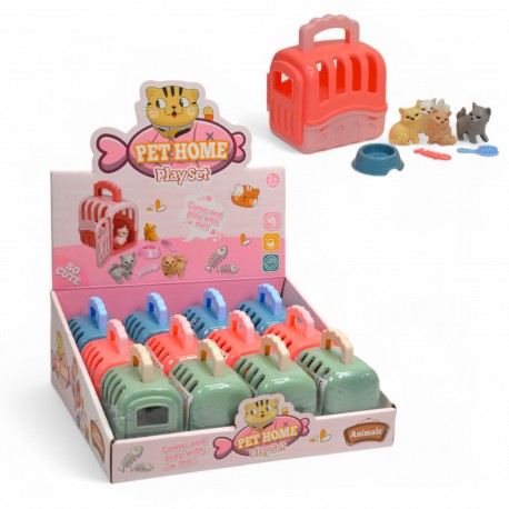 901371 ZESTAW KOTKÓW W BUDZIE + AKCESORIA CABO-TOYS
