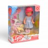 470537 MINI LALKA Z JULAJNOGĄ W KASKU PEGAZ