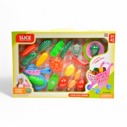 413032 OWOCE WARZYWA DO KROJENIA + DESKA NA BLISTRZE MADIPOL