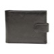 101PAL41W PORTFEL MĘSKI CZARNY 12x10x2 cm