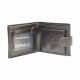 101PAL41W PORTFEL MĘSKI CZARNY 12x10x2 cm
