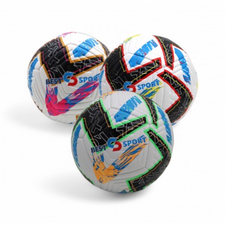 110176 PIŁKA NOŻNA MIX COLORS BEST MS TOYS
